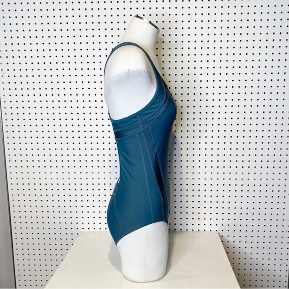 Sweaty Betty | Dolphin Swimsuit in Teal Blue Green Sz. M - Picture 4 of 8